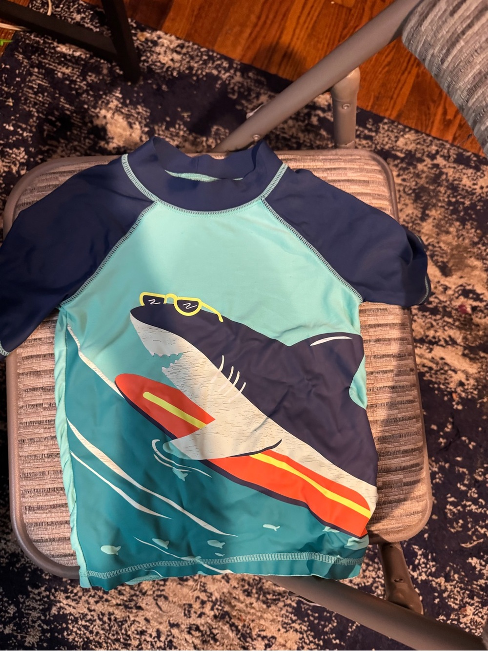 Lot of 2 Carter's Surf Rash guard toddler size 4T